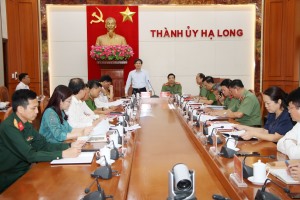 Xây dựng Công an thành phố Hạ Long ngày càng vững mạnh thực hiện thắng lợi nhiệm vụ đảm bảo ANTT trên địa bàn đáp ứng yêu cầu trong tình hình mới
