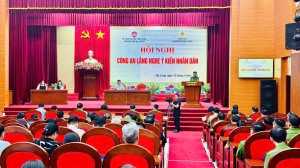 Hội nghị “Công an lắng nghe ý kiến nhân dân” năm 2024
