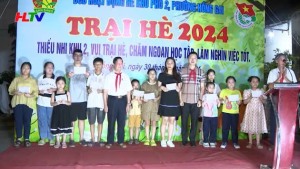 Khu phố 2, phường Hồng Gai tổ chức Trại hè thanh thiếu nhi 2024