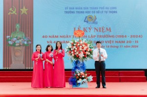 Kỷ niệm 40 năm ngày thành lập Trường THCS Lý Tự Trọng        
