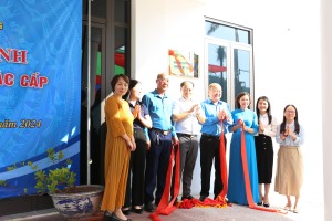 Khánh thành, gắn biển công trình nhà ăn công ty Cổ phần kỹ nghệ thực phẩm Thái Lan