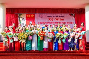Trường Tiểu học Hà Khẩu kỷ niệm 35 năm ngày thành lập