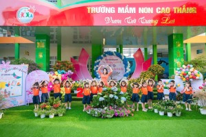 Hội thi “Mầm non Cao Thắng, rực rỡ sắc hoa”