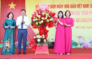 Trường Tiểu học Hữu Nghị đón nhận danh hiệu “Trường dạy tiếng Pháp đạt chuẩn quốc tế”