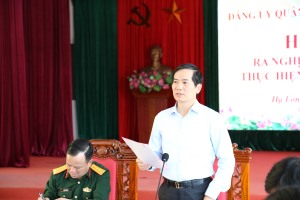 Đảng uỷ quân sự TP Hạ Long ra Nghị quyết lãnh đạo thực hiện nhiệm vụ năm 2025
