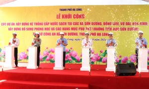 Hạ Long: Công trình chào mừng Đại hội Đảng bộ các cấp phục vụ đời sống người dân