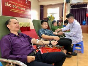 Phường Cao Xanh tổ chức chương trình hiến máu tình nguyện “Sắc đỏ thanh xuân”
