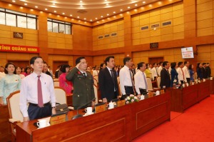 Khai mạc Kỳ họp thứ 22 HĐND tỉnh khóa XIV
