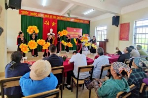 Xã Bằng Cả tưng bừng tổ chức Ngày hội Đại đoàn kết toàn dân