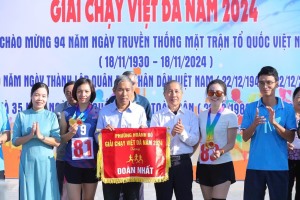 Giải chạy việt dã phường Hoành Bồ năm 2024