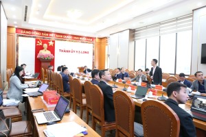 Thường trực Thành uỷ tổ chức giao ban công tác tuần