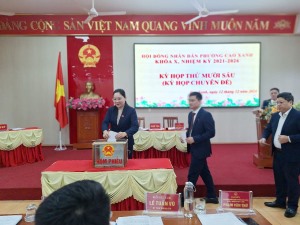 Phường Cao Xanh tổ chức kỳ họp thứ 16 – kỳ họp chuyên đề