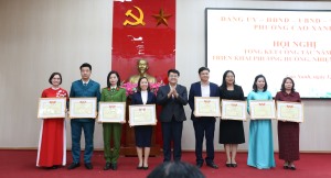 Phường Cao Xanh tổng kết công tác năm 2024