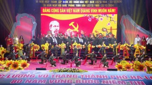 Hùng tráng, xúc động chương trình nghệ thuật đặc biệt kỷ niệm 80 năm Ngày thành lập QĐND VN và 35 năm Ngày hội Quốc phòng toàn dân.