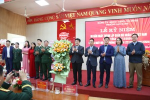 Phường Cao Xanh kỷ niệm 80 năm ngày thành lập QĐND Việt Nam, 35 năm ngày hội Quốc phòng toàn dân