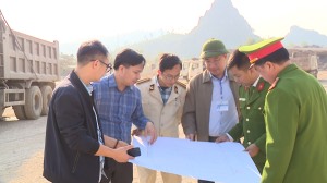 Thành phố kiểm tra đột xuất hoạt động khai thác, chế biến đá