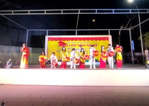 Phường Bãi Cháy giao lưu văn nghệ “Hát mãi khúc quân hành”