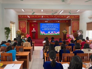 Sinh hoạt chuyên đề "Một số nhận thức cơ bản về kỷ nguyên mới, kỷ nguyên vươn mình của dân tộc” đối với giáo dục Mầm non thành phố Hạ Long
