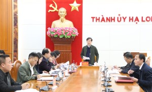 Thường trực Thành uỷ giao ban công tác tuần từ ngày 16/12 - 22/12/2024