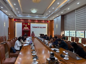 Tổ công tác chỉ đạo đại hội điểm nghe báo cáo tiến độ chuẩn bị tổ chức đại hội
