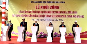 Hạ Long khởi công các công trình chào mừng Đại hội Đảng bộ các cấp  nhiệm kỳ 2025- 2030