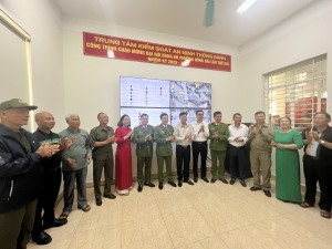 Phường Hồng Hải khánh thành hệ thống camera an ninh thông minh 