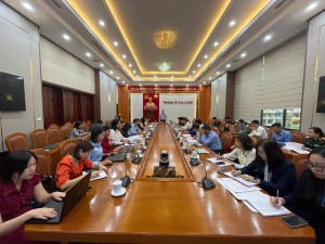 Giao ban công tác Văn phòng cấp ủy, triển khai nhiệm vụ năm 2025