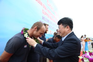 Chào mừng đoàn đua thuyền buồm vòng quanh thế giới đến Hạ Long, Quảng Ninh