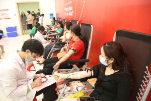 174 đơn vị máu hiến tặng trong chương trình Hiến máu tình nguyện
