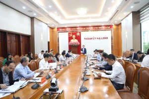 BTV Thành uỷ nghe và cho ý kiến vào kết quả công tác năm 2023, triển khai nhiệm vụ công tác năm 2024