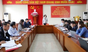 Thường trực Thành ủy làm việc với Đảng ủy các phường Hồng Hải, Hồng Hà về triển khai phương hướng nhiệm vụ năm 2024