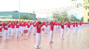 Ngày hội " Thiếu nhi vui khỏe" kỷ niệm 93 năm ngày thành lập Đoàn TNCS Hồ Chí Minh