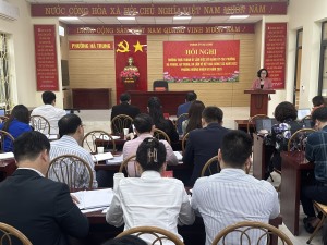 Thường trực Thành ủy làm việc với Đảng ủy các phường Hà Phong, Hà Trung, Hà Lầm về triển khai nhiệm vụ công tác năm 2024