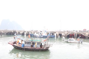 Bắt giữ ba tàu đánh bắt hải sản trái phép