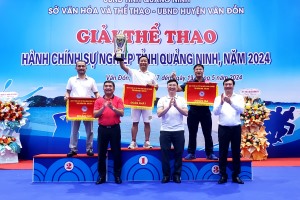 TP Hạ Long đoạt Cup vô địch, cờ nhất toàn đoàn Giải thể thao hành chính sự nghiệp tỉnh Quảng Ninh năm 2024