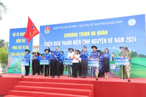 Ra quân Chiến dịch Thanh niên tình nguyện hè năm 2024