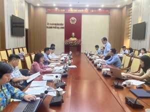 Đoàn giám sát Hội nông dân tỉnh làm việc về tiếp công dân giải quyết kiến nghị, tố cáo