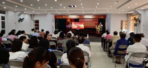 Phường Hồng Gai:Hội nghị “Học tập và làm theo tư tưởng, đạo đức, phong cách Hồ Chí Minh về xây dựng văn hóa, con người Việt Nam nhất là về văn hóa trong Đảng và đạo đức cách mạng trong tình hình mới”