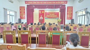Tập huấn triển khai các hoạt động dự án 7 cho cộng tác viên xã hội năm 2024