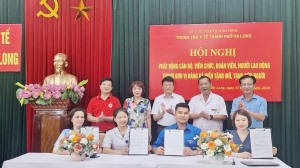 26 cán bộ, viên chức Trung tâm y tế Hạ Long đăng ký hiến tặng mô, tạng cứu người
