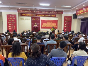Hạ Long: Phòng, chống các biểu hiện suy thoái về đạo đức, lối sống trong cán bộ, đảng viên