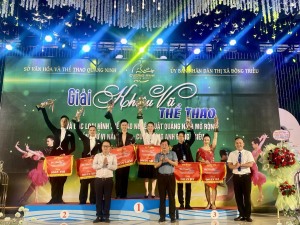 TP Hạ Long đoạt Cup vô địch Giải khiêu vũ thể thao và các loại hình nghệ thuật Quảng Ninh mở rộng lần thứ VI năm 2024 - Cúp Cường Anh Đông Triều