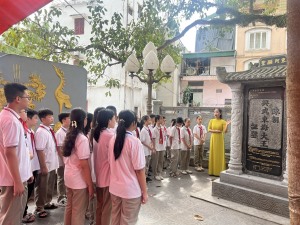 Phát huy giá trị văn hóa, lịch sử qua hoạt động trải nghiệm cho học sinh TP .