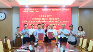 Ký kết chương trình phối hợp đẩy mạnh hoạt động khuyến học, khuyến tài