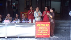 Nhân dân đồng lòng chung tay mở rộng, tu bổ tôn tạo đền Đức Ông Trần Quốc Nghiễn