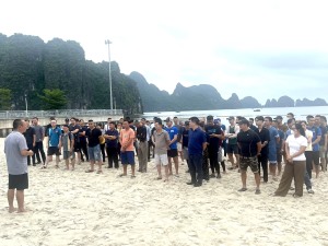 Tổ chức lớp tập huấn  trang bị kiến thức cơ bản, kỹ năng bơi an toàn phòng chống đuối nước trên địa bàn TP Hạ Long