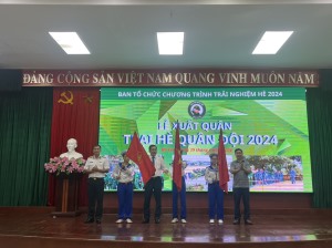 Lễ xuất quân Trại hè Quân đội năm 2024