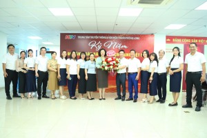 Lãnh đạo TP chúc mừng Trung tâm TT&VH nhân ngày Báo chí cách mạng Việt Nam