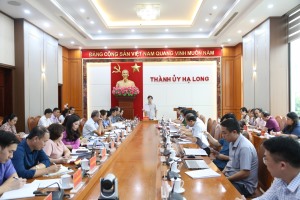 Giao ban tình hình nhân dân và công tác dân vận;  việc thực hiện Quy định số 11-QĐi/TW của Bộ Chính trị 6 tháng đầu năm 2024