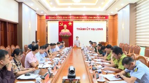 Giao ban công tác nội chính 6 tháng năm 2024